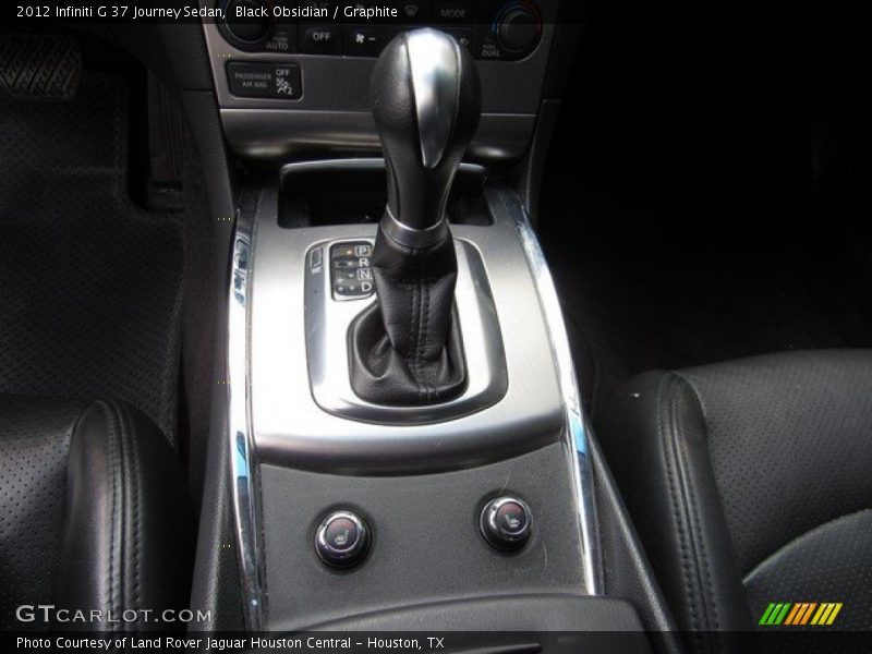 Black Obsidian / Graphite 2012 Infiniti G 37 Journey Sedan