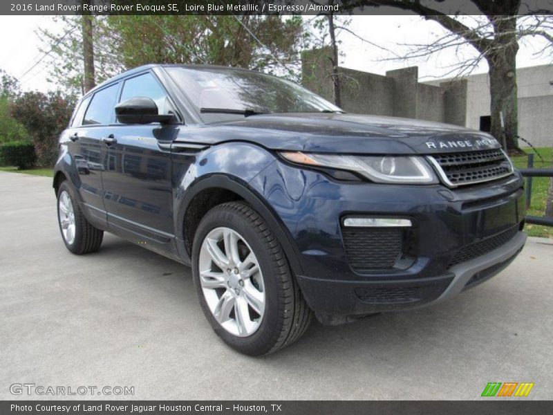 Loire Blue Metalllic / Espresso/Almond 2016 Land Rover Range Rover Evoque SE