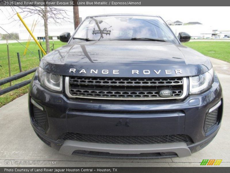 Loire Blue Metalllic / Espresso/Almond 2016 Land Rover Range Rover Evoque SE