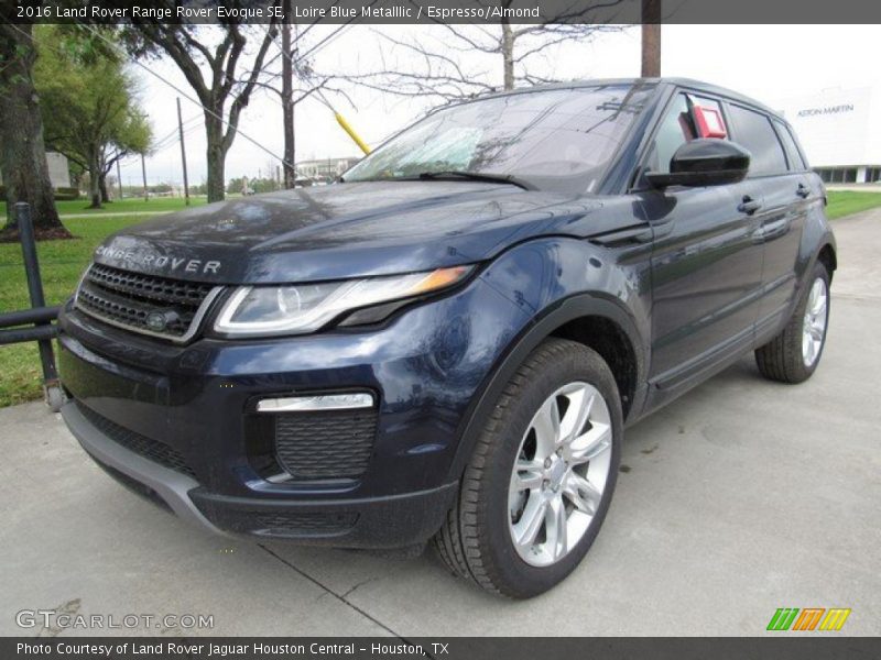 Loire Blue Metalllic / Espresso/Almond 2016 Land Rover Range Rover Evoque SE