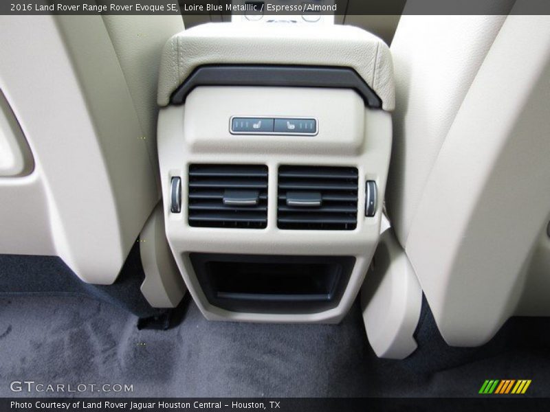Loire Blue Metalllic / Espresso/Almond 2016 Land Rover Range Rover Evoque SE