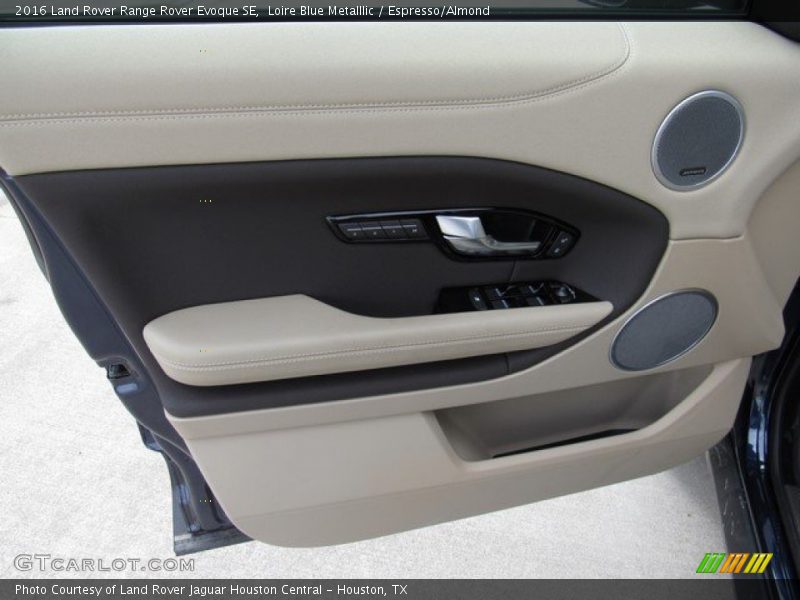 Loire Blue Metalllic / Espresso/Almond 2016 Land Rover Range Rover Evoque SE