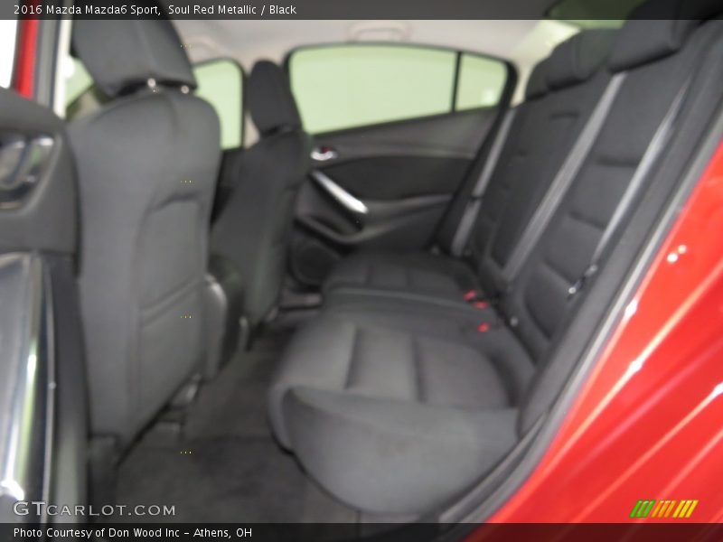 Soul Red Metallic / Black 2016 Mazda Mazda6 Sport