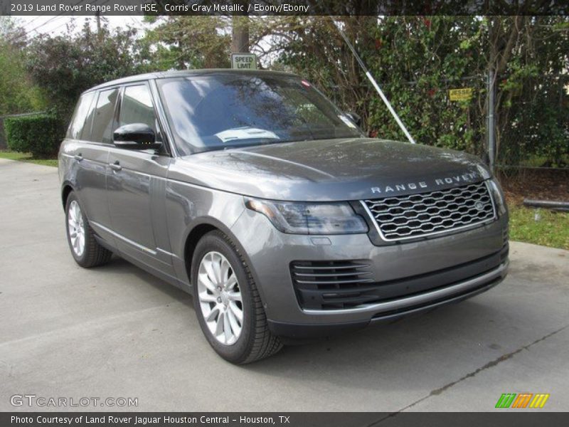 Corris Gray Metallic / Ebony/Ebony 2019 Land Rover Range Rover HSE