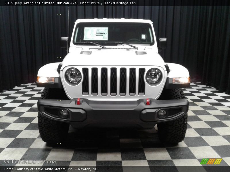 Bright White / Black/Heritage Tan 2019 Jeep Wrangler Unlimited Rubicon 4x4