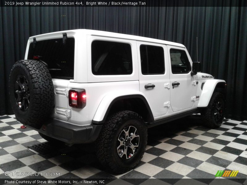 Bright White / Black/Heritage Tan 2019 Jeep Wrangler Unlimited Rubicon 4x4