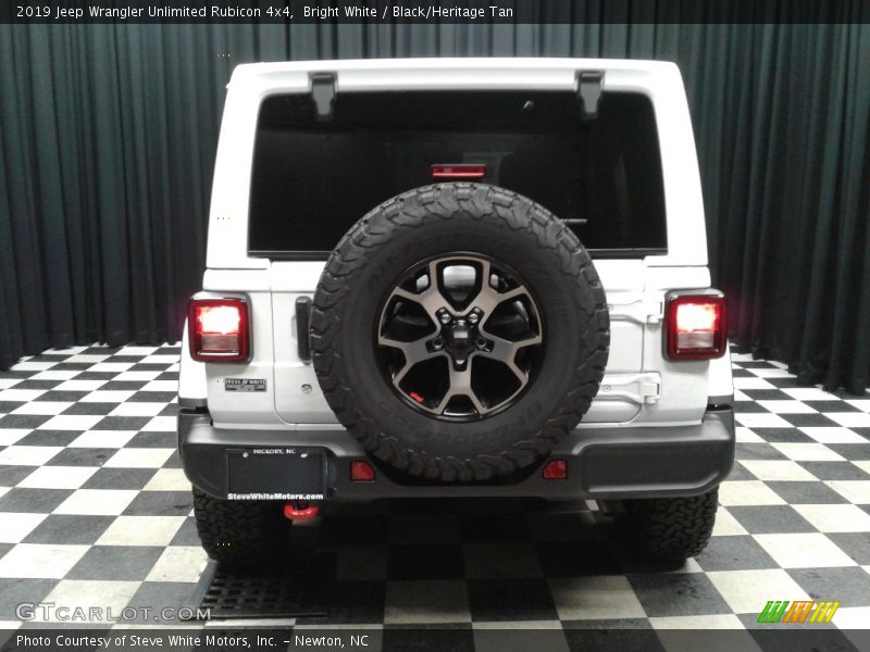 Bright White / Black/Heritage Tan 2019 Jeep Wrangler Unlimited Rubicon 4x4