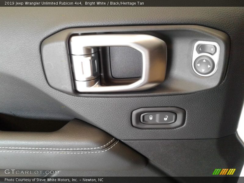Bright White / Black/Heritage Tan 2019 Jeep Wrangler Unlimited Rubicon 4x4