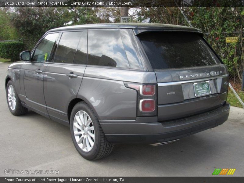 Corris Gray Metallic / Ebony/Ebony 2019 Land Rover Range Rover HSE