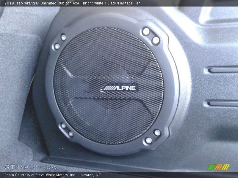 Bright White / Black/Heritage Tan 2019 Jeep Wrangler Unlimited Rubicon 4x4