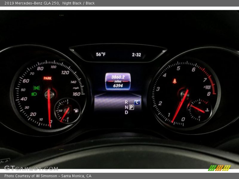 Night Black / Black 2019 Mercedes-Benz GLA 250