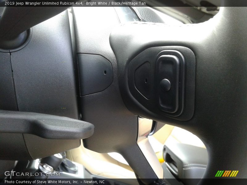 Bright White / Black/Heritage Tan 2019 Jeep Wrangler Unlimited Rubicon 4x4