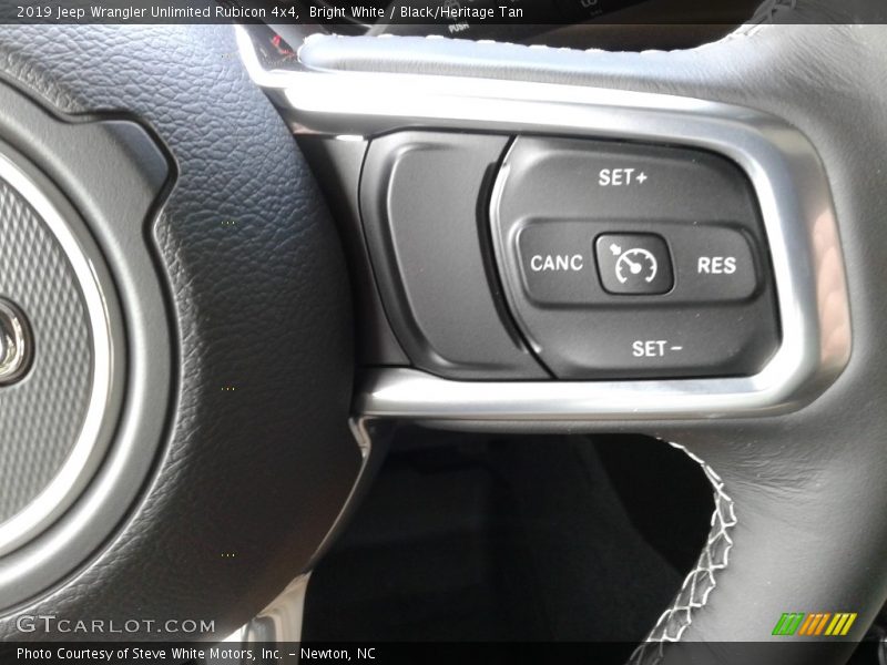 Bright White / Black/Heritage Tan 2019 Jeep Wrangler Unlimited Rubicon 4x4