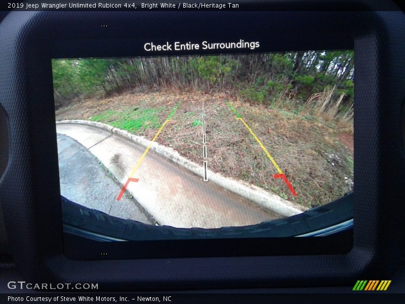 Bright White / Black/Heritage Tan 2019 Jeep Wrangler Unlimited Rubicon 4x4
