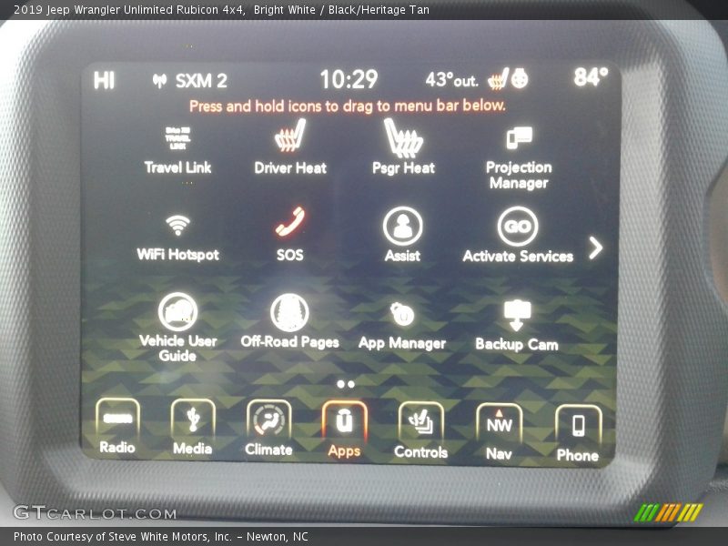 Bright White / Black/Heritage Tan 2019 Jeep Wrangler Unlimited Rubicon 4x4