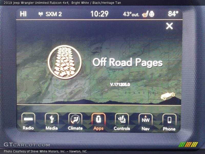 Bright White / Black/Heritage Tan 2019 Jeep Wrangler Unlimited Rubicon 4x4