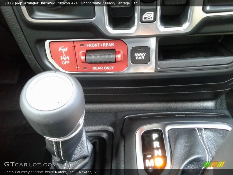 Bright White / Black/Heritage Tan 2019 Jeep Wrangler Unlimited Rubicon 4x4