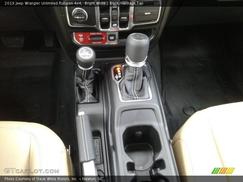 Bright White / Black/Heritage Tan 2019 Jeep Wrangler Unlimited Rubicon 4x4