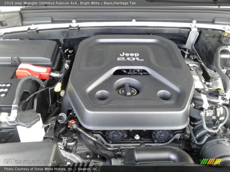 Bright White / Black/Heritage Tan 2019 Jeep Wrangler Unlimited Rubicon 4x4