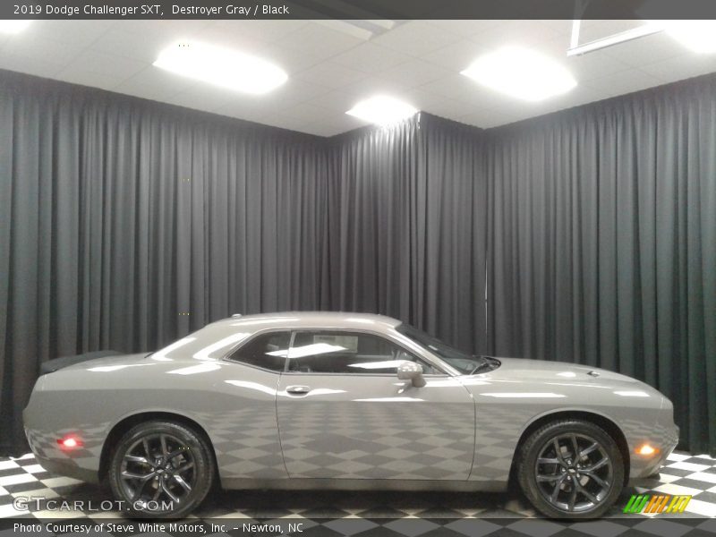 Destroyer Gray / Black 2019 Dodge Challenger SXT
