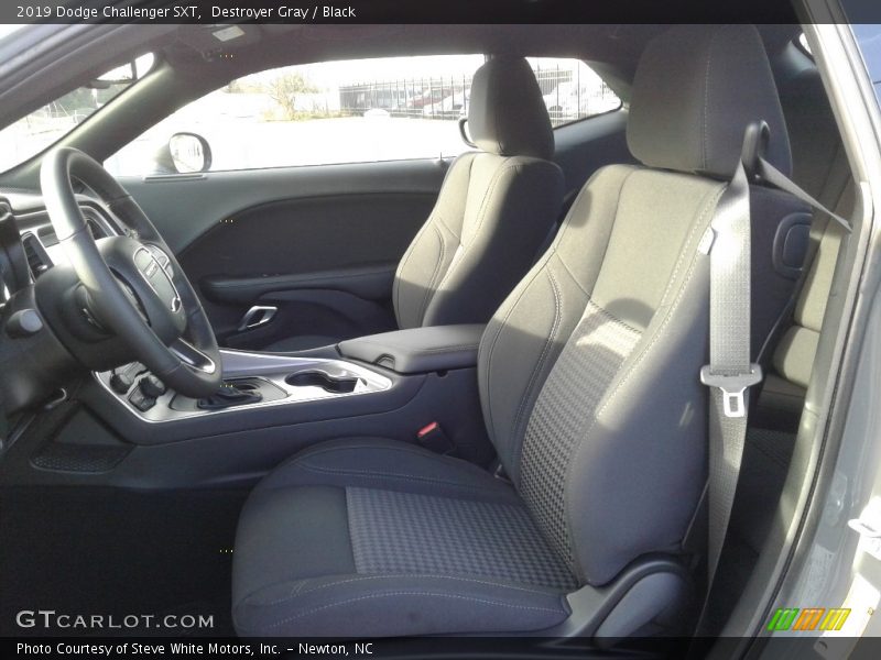 Destroyer Gray / Black 2019 Dodge Challenger SXT