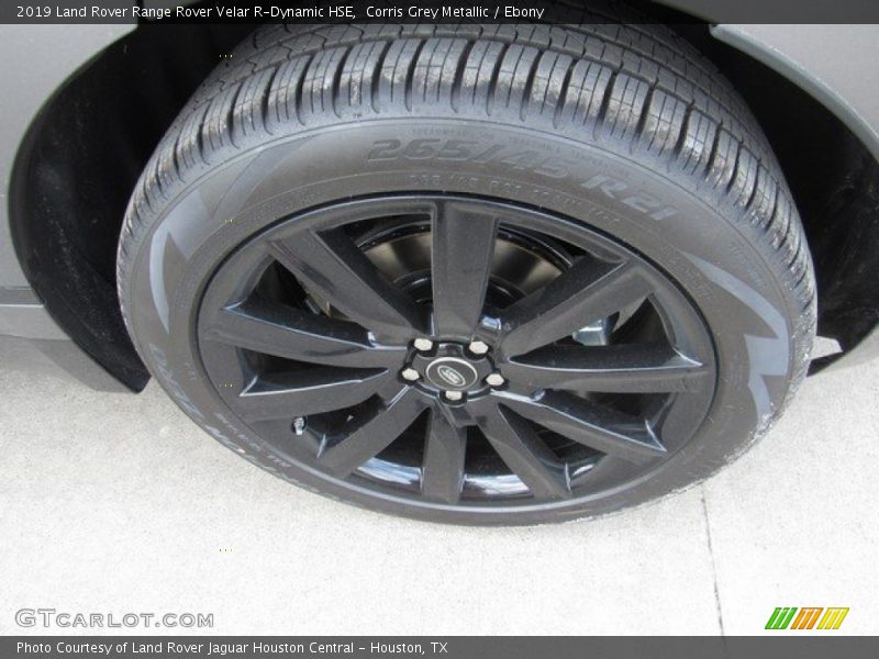 Corris Grey Metallic / Ebony 2019 Land Rover Range Rover Velar R-Dynamic HSE