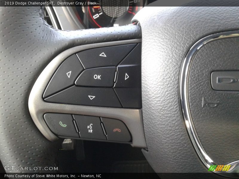 Destroyer Gray / Black 2019 Dodge Challenger SXT