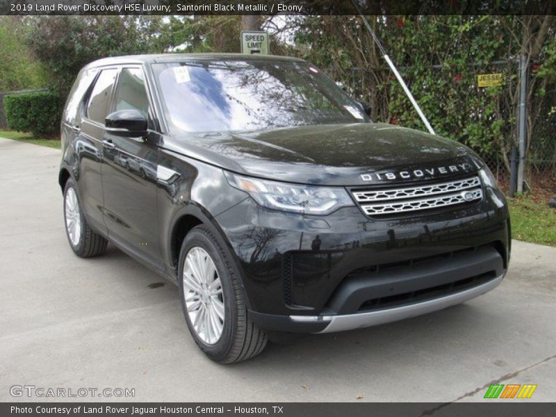Santorini Black Metallic / Ebony 2019 Land Rover Discovery HSE Luxury