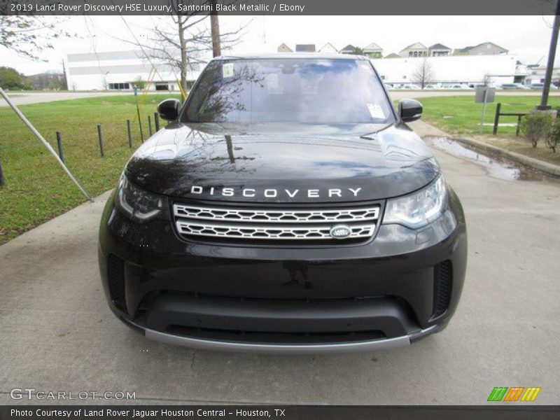 Santorini Black Metallic / Ebony 2019 Land Rover Discovery HSE Luxury