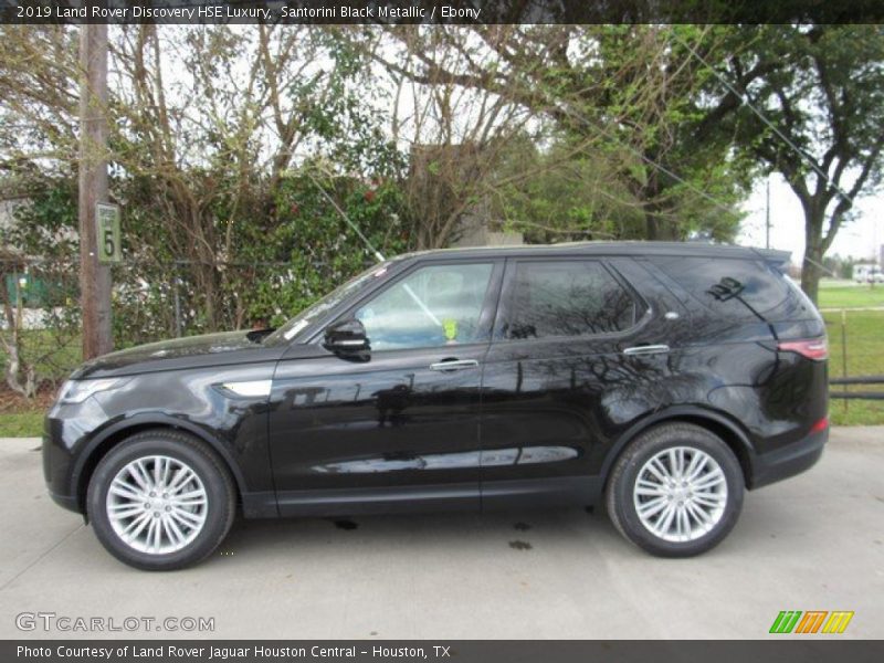 Santorini Black Metallic / Ebony 2019 Land Rover Discovery HSE Luxury