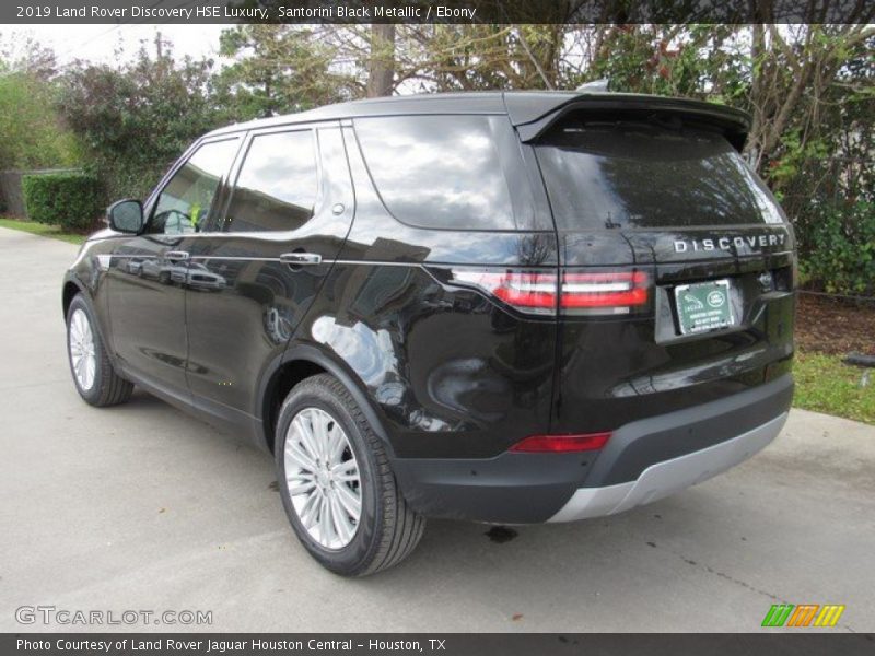 Santorini Black Metallic / Ebony 2019 Land Rover Discovery HSE Luxury