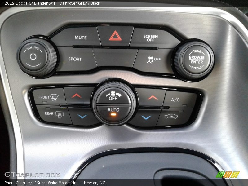 Destroyer Gray / Black 2019 Dodge Challenger SXT