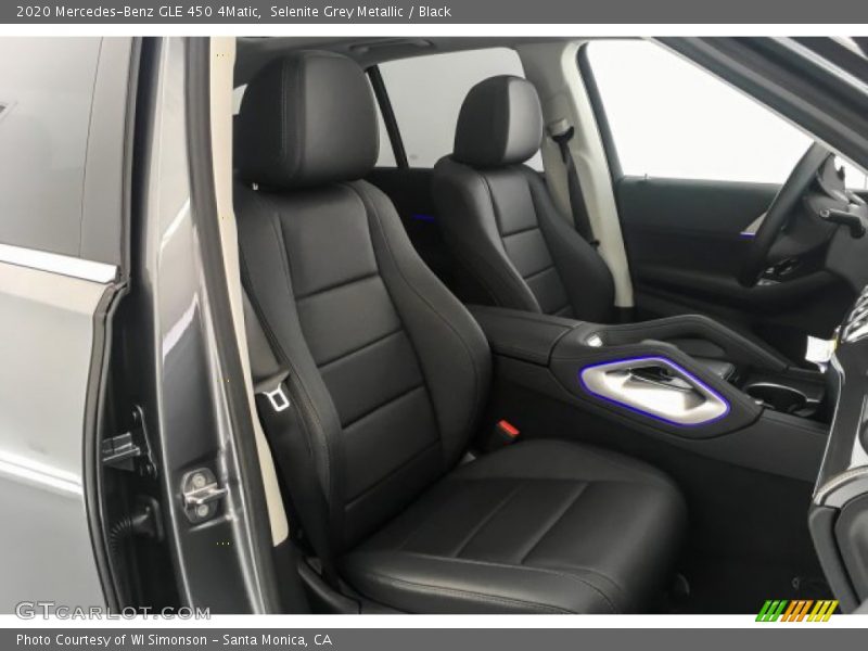 Front Seat of 2020 GLE 450 4Matic