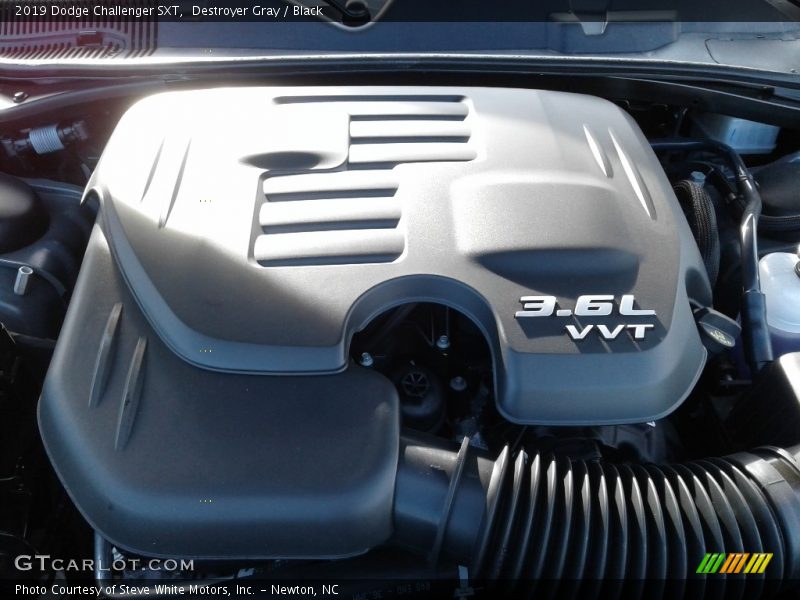 Destroyer Gray / Black 2019 Dodge Challenger SXT