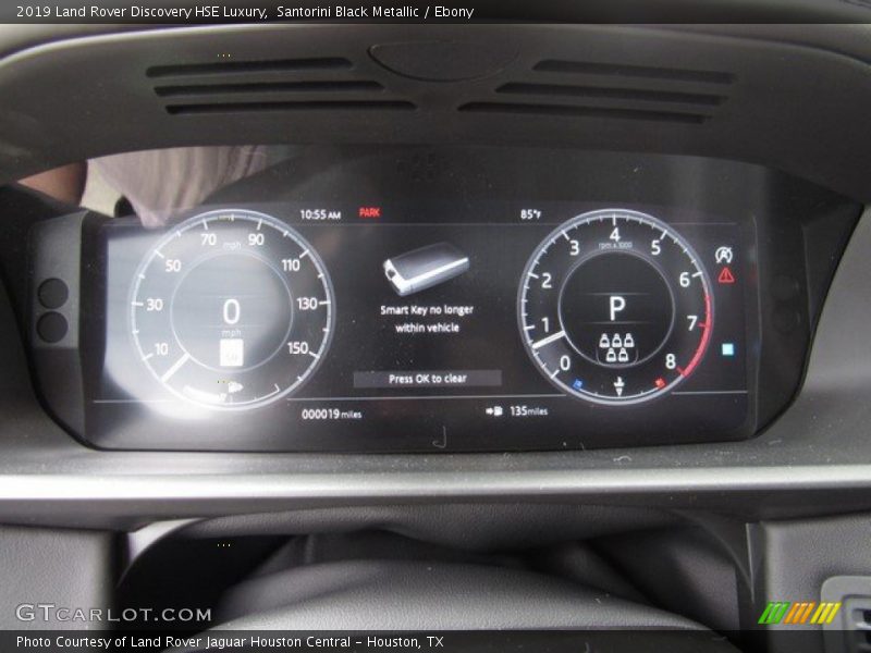 Santorini Black Metallic / Ebony 2019 Land Rover Discovery HSE Luxury