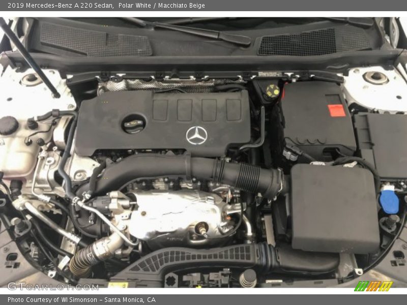  2019 A 220 Sedan Engine - 2.0 Liter Turbocharged DOHC 16-Valve VVT 4 Cylinder