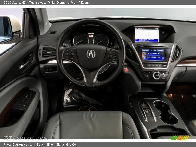 White Diamond Pearl / Ebony 2016 Acura MDX Technology