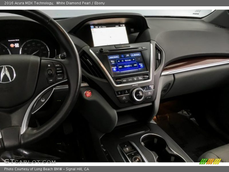 White Diamond Pearl / Ebony 2016 Acura MDX Technology