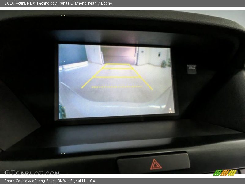White Diamond Pearl / Ebony 2016 Acura MDX Technology