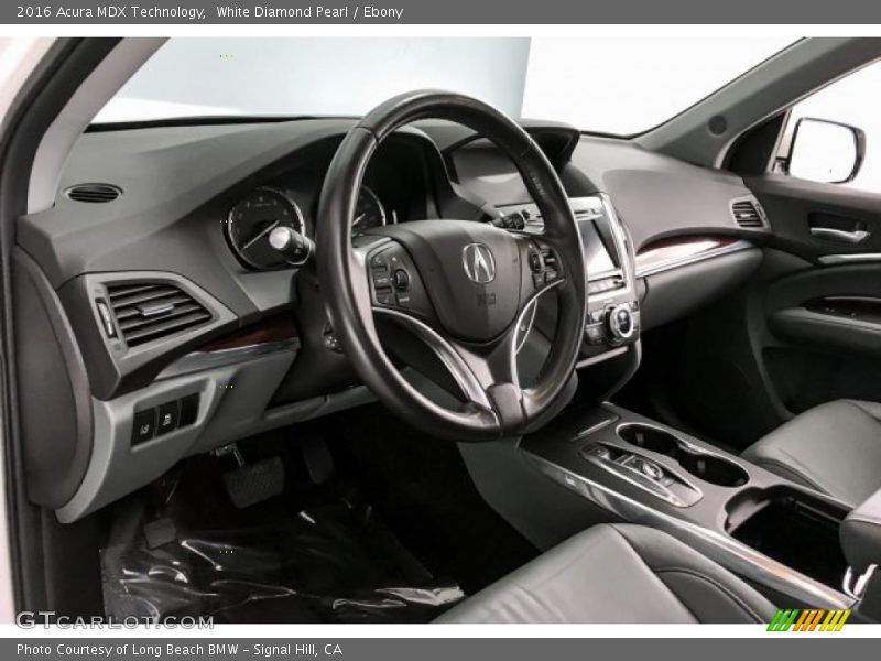 White Diamond Pearl / Ebony 2016 Acura MDX Technology