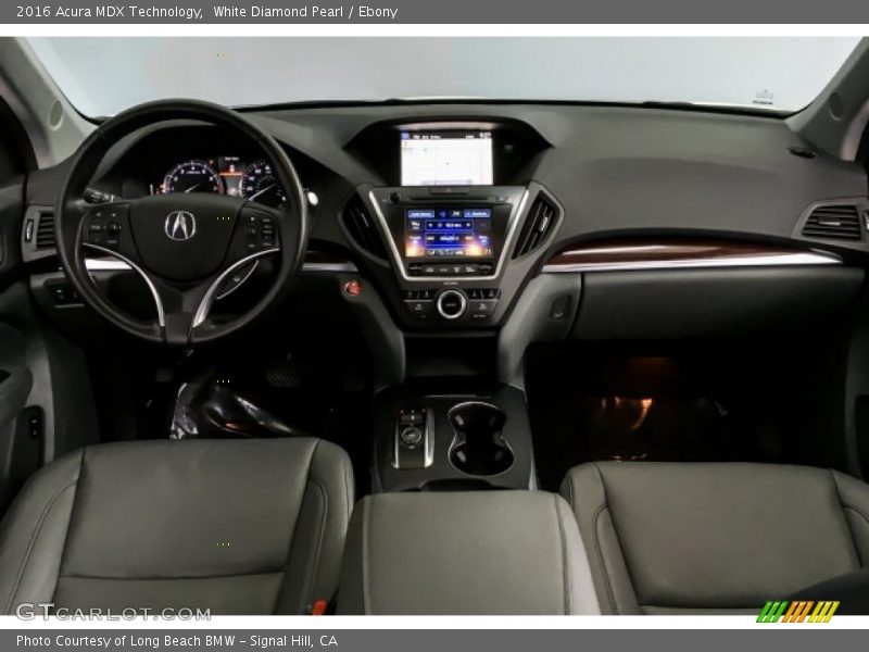 White Diamond Pearl / Ebony 2016 Acura MDX Technology