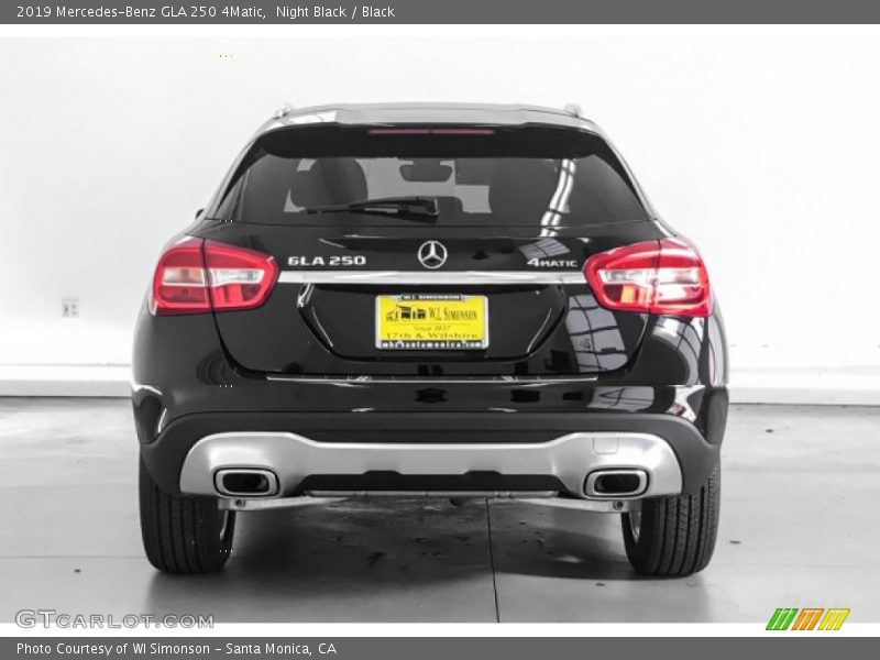 Night Black / Black 2019 Mercedes-Benz GLA 250 4Matic