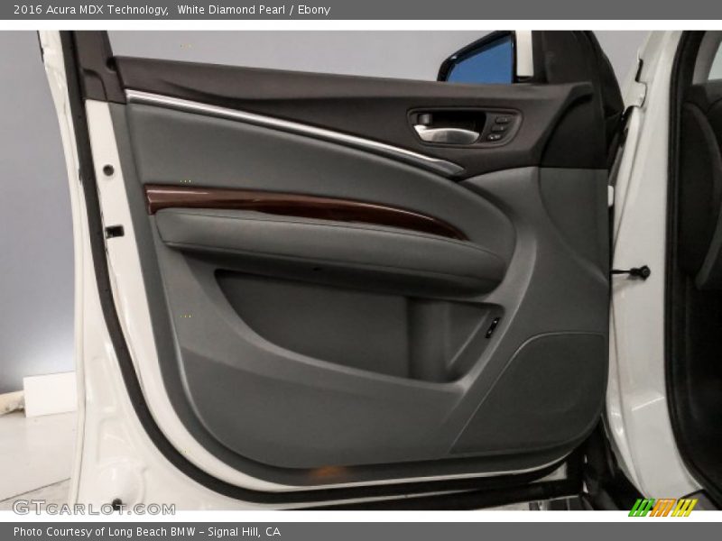 White Diamond Pearl / Ebony 2016 Acura MDX Technology