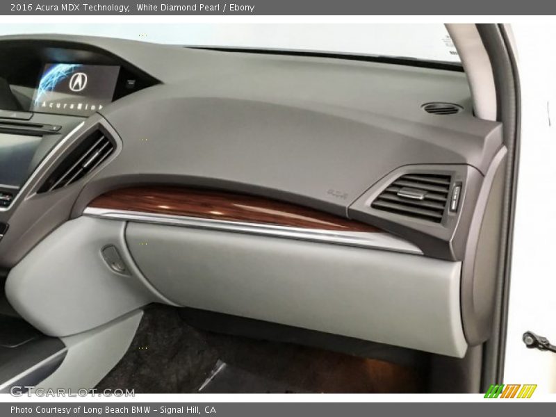 White Diamond Pearl / Ebony 2016 Acura MDX Technology