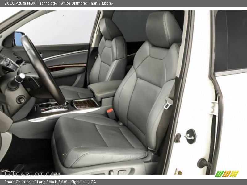 White Diamond Pearl / Ebony 2016 Acura MDX Technology
