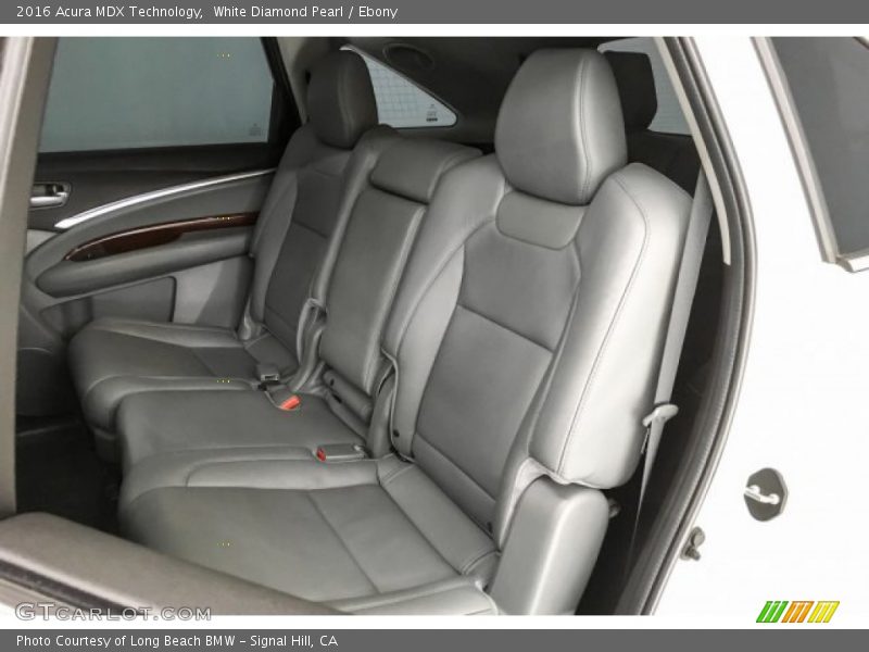 White Diamond Pearl / Ebony 2016 Acura MDX Technology