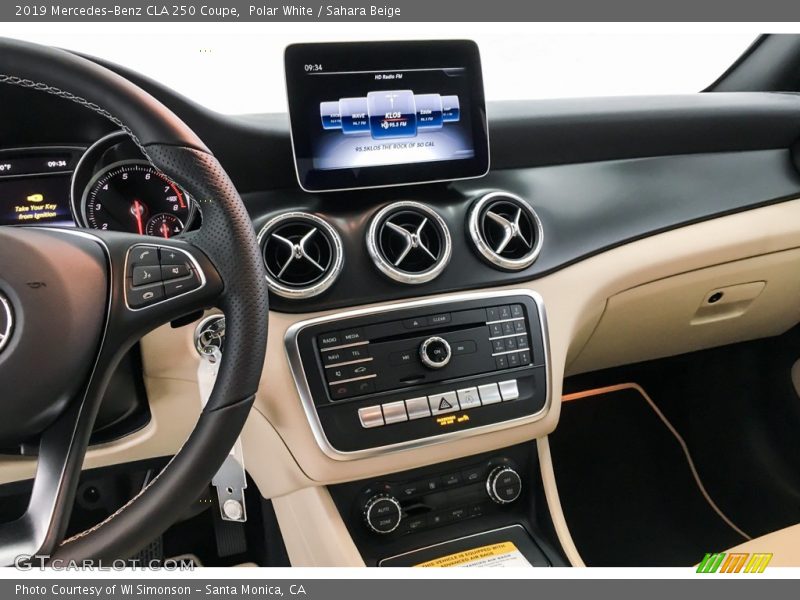 Polar White / Sahara Beige 2019 Mercedes-Benz CLA 250 Coupe