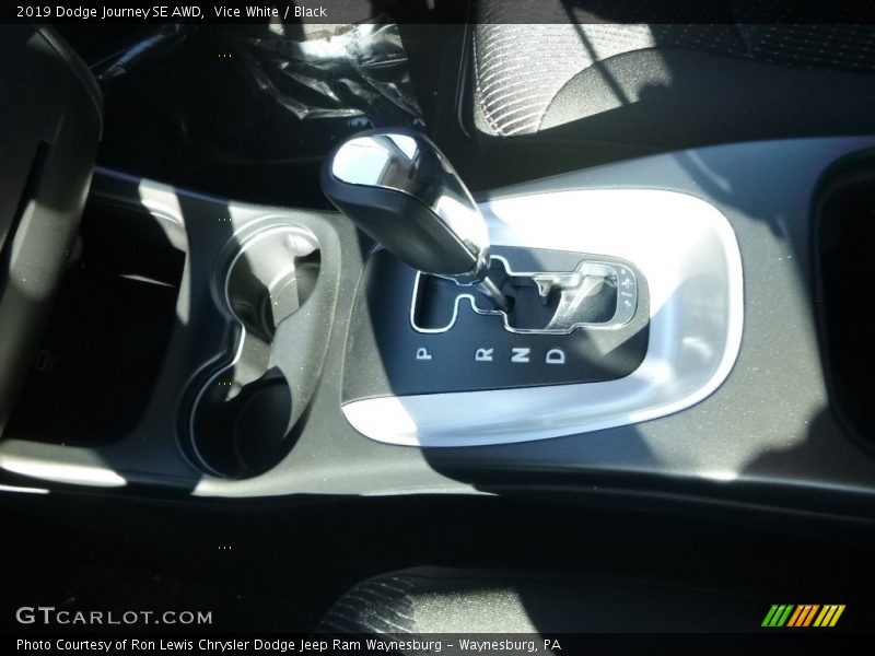 Vice White / Black 2019 Dodge Journey SE AWD