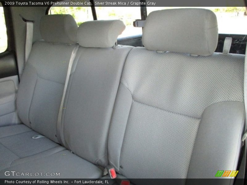 Silver Streak Mica / Graphite Gray 2009 Toyota Tacoma V6 PreRunner Double Cab