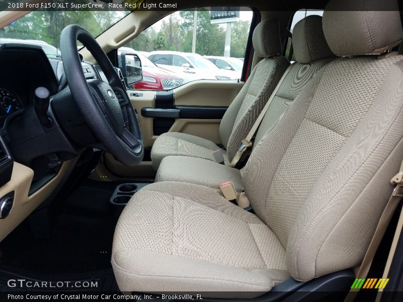 Front Seat of 2018 F150 XLT SuperCrew